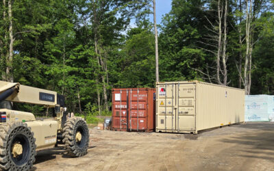 40ft High Cube Storage Container Rental | Saco, ME