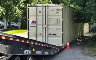40ft Storage Container Removal | North Conway, NH
