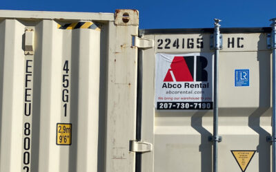 40ft Shipping Container Rental in Harpswell, ME for New House Builds