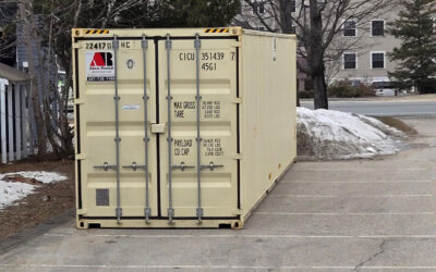 Delivered: 40ft storage container rental | White Mountain Hwy, North Conway, NH