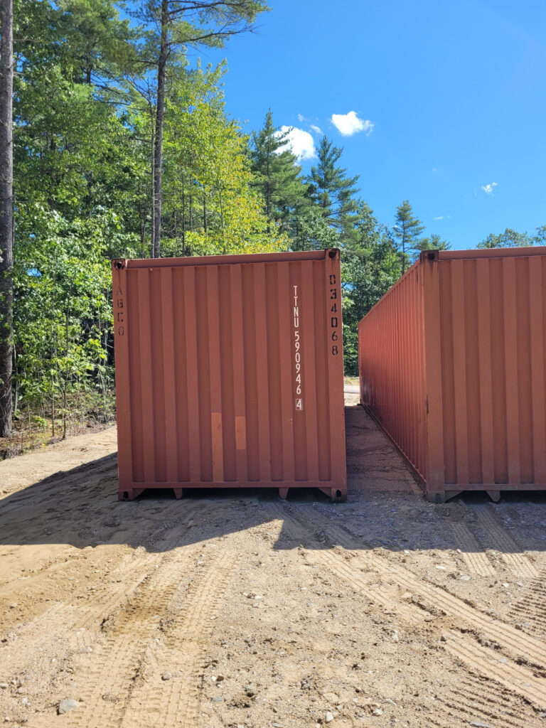 Two 40ft container rentals went to Alfred, ME for Johnson Jordan York County Recovery Ctr