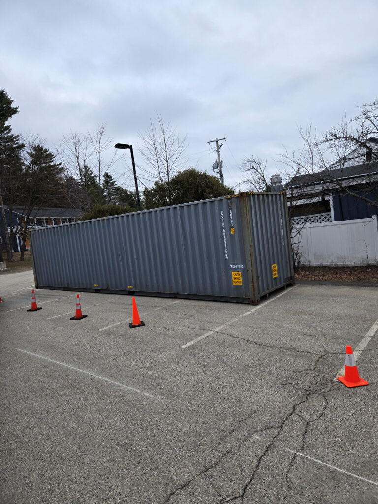 15 of our 40ft storage container rentals in North Conway, NH.