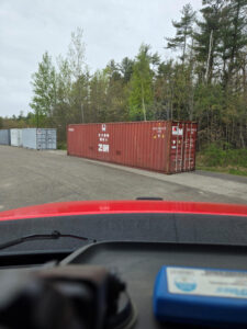 Abco Rental & Storage, Inc recently delivered a 40ft storage container rental to Phantom Fireworks in Scarborough for additional seasonal inventory storage ahead of the busy July 4th holiday season.