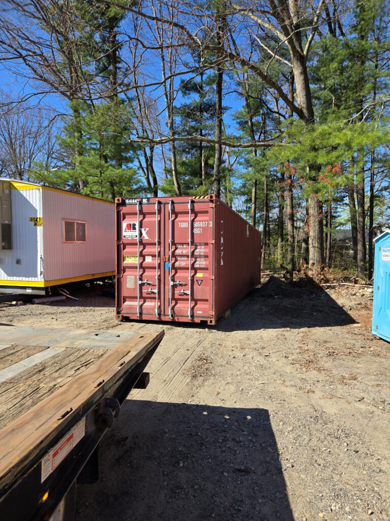 40 foot high cube storage container delivery Manchester NH by Abco Rental & Storage, Inc