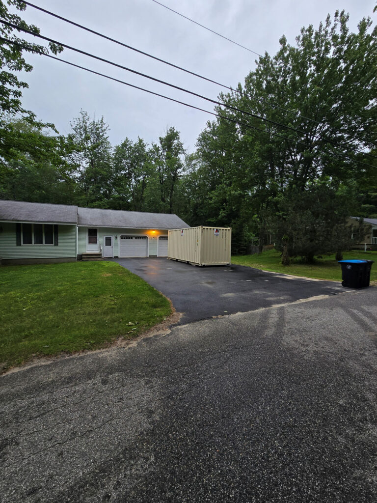 20ft Storage Container Moving from Windham to Bath